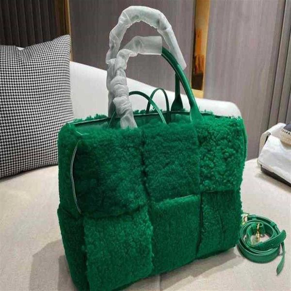 

designer bag luxury brand women's handbags lambswool tote vintage women leather messenger large capacity wallet222w