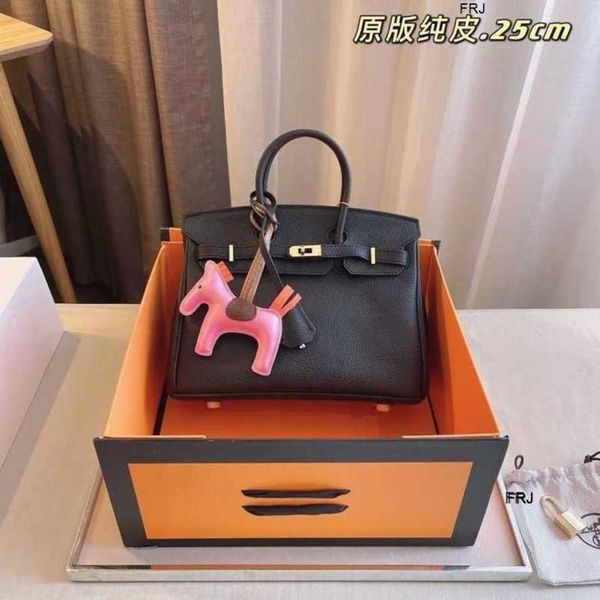 

birkins designer bags h handbags high sense platinum bag large capacity 2023 new leather cowhide litchi pattern portable single shoulder