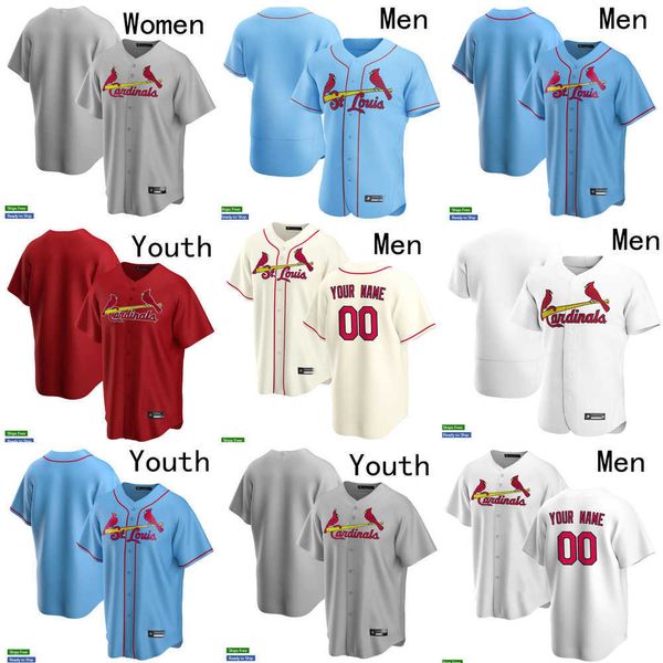 

baseball jersey men women youth st. louis''cardinals''4 yadier molina 28 nolan arenado 1 ozzie smith 6 stan musial 46 pa, Blue;black