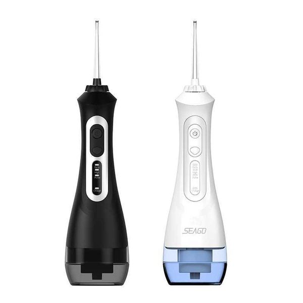 

oral irrigators other hygiene seago flosser high frequency pluse deep clean teeth smart usb charging ipx7 waterproof irrigator dental 3 mode