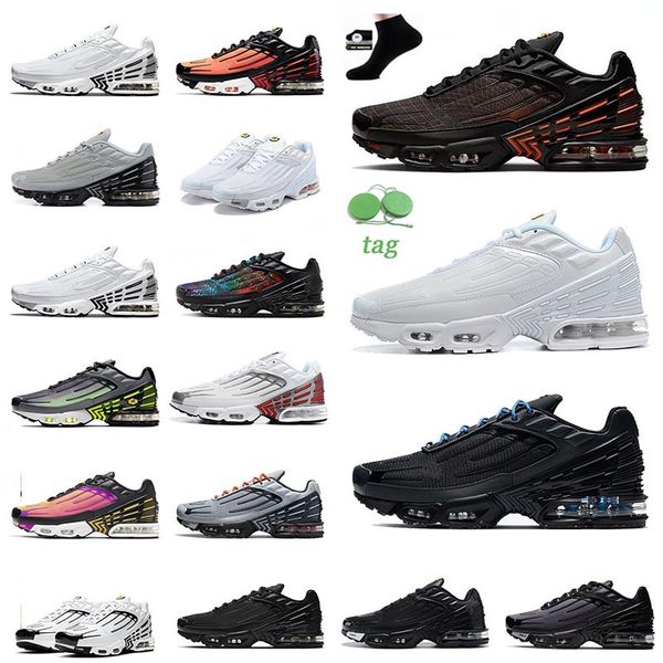 

plus tns running shoes mens women classic big size 12 black blue all white with gold halloween rainbow leather black red purple gold designe