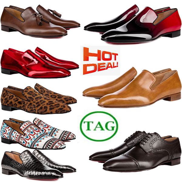 

red bottoms leather shoes designer women men shoe dress sneaker oxfords slip-on loafers platform sneakers designer trainer high-quality walk, Black