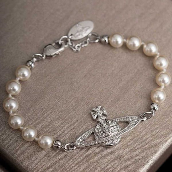 

vivian necklace classic vivian anci empress dowager 3d saturn pearl necklace nana same planet bracelet set, Black