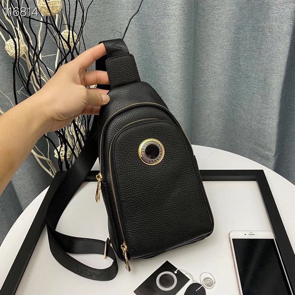 

luxury men's bag fashion designer leather chest bag european and british style boys casual diagonal shoulder bags