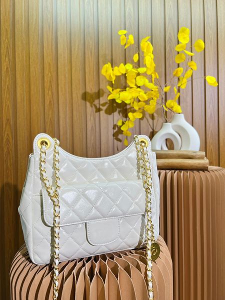 

5a designer custom luxury brand bag handbags genuine leather oil wax leather gold coin rhombic chain women's bag one shoulder diagonal