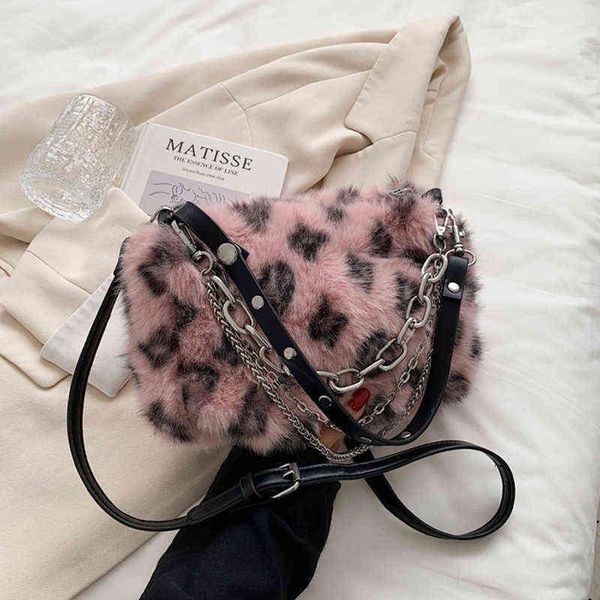 

shoulder bags women winter waist bag fashion mens crossbody chest pack fuzzy shoulder bags fluffy bumbag luxury designer purses