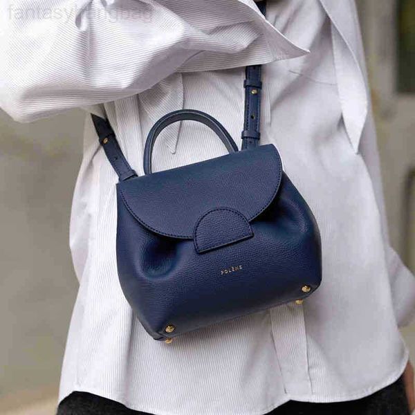 

designer leather polene bags luxury single shoulder crossbody numero dix half moon hobo classic tote clutch cyme purse pk9u