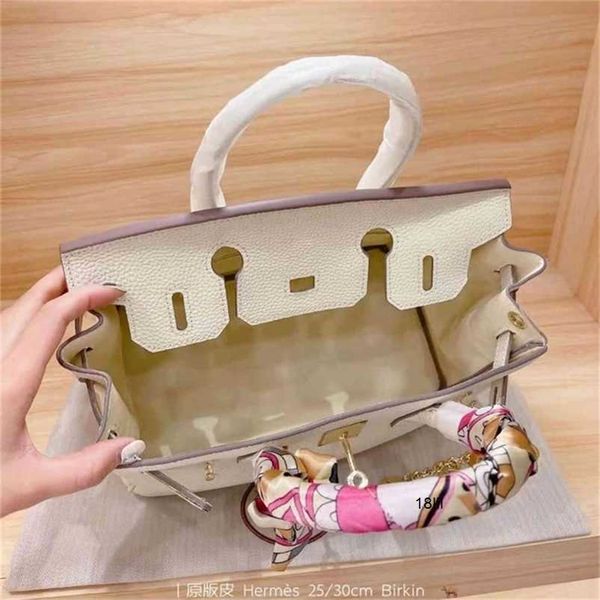 

herme birkin bags platium women handmade designer new pure leather flip handbag platinum fahion atmophere trend houlder bag have logo