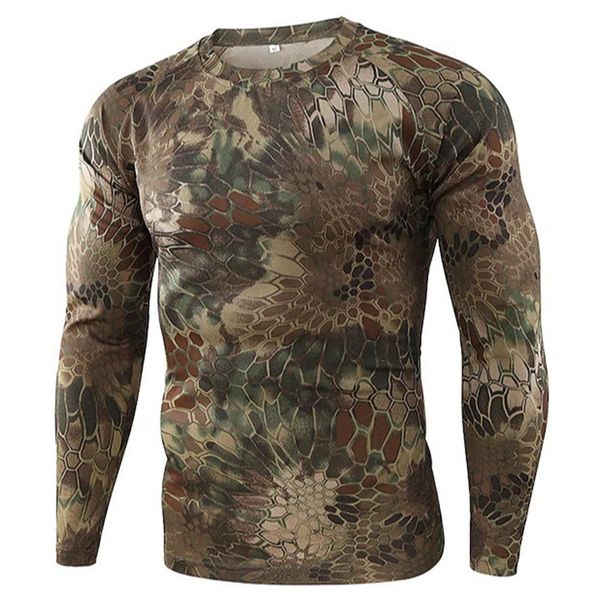 

men's tshirts retro outdoor from forest camouflage 3d printing casual long sleeve round neck hoodie sport pullover 230110, White;black