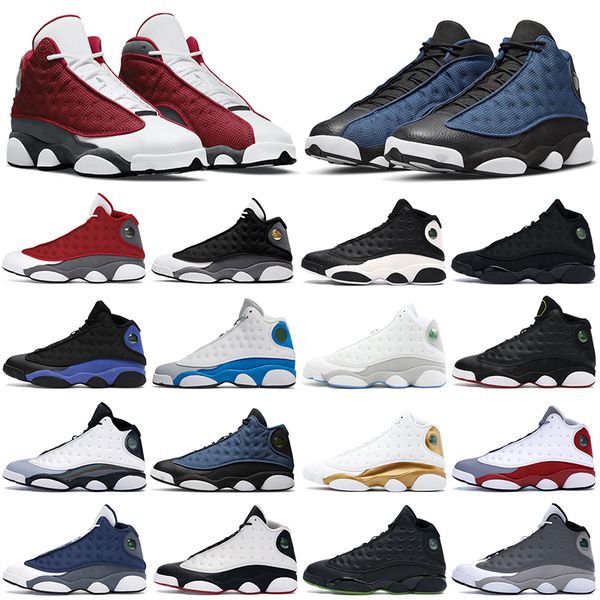

jumpman 13 13s basketball shoes mens brave blue black flint french university blue houndstooth flint phantom sport men women trainers outdoo