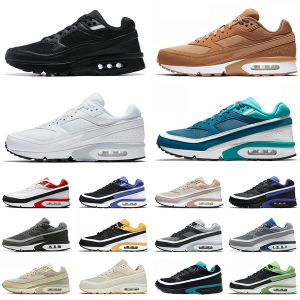 

2023 new arrival bw og designer running shoes for mens womens grey green lyon los angeles textile black emerald triple black sports runner s