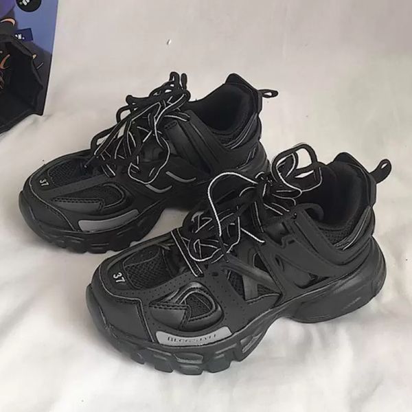 

balencigas balencaigaity luxury designer track and field 3.0 sneakers man platform casual shoes white black net nylon printed l ehs