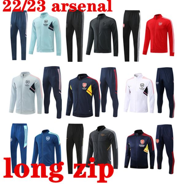 

22 23 arsenal tracksuit pepe saka 2022 2023 soccer jerseys gunners training suit odegaard thomas tierney smith rowe transport men kids kit l, Black