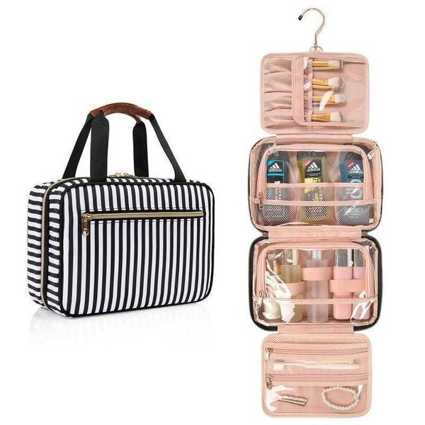 

cosmetic bags cases bag organizer selling style foldable wash bag waterproof hook makeup hanging travel 230110