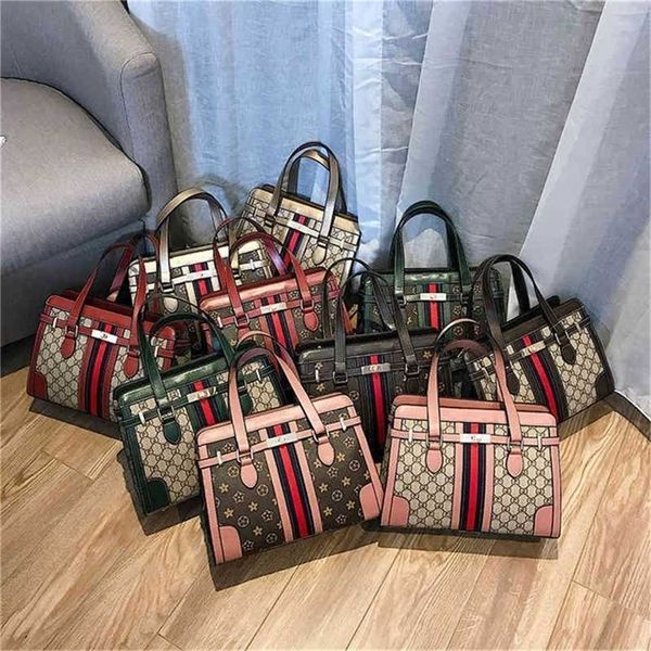 

70% off handbags outlet usa trend bags trendy large capacity women's spring and summer texture square hand-held old flower messenger go