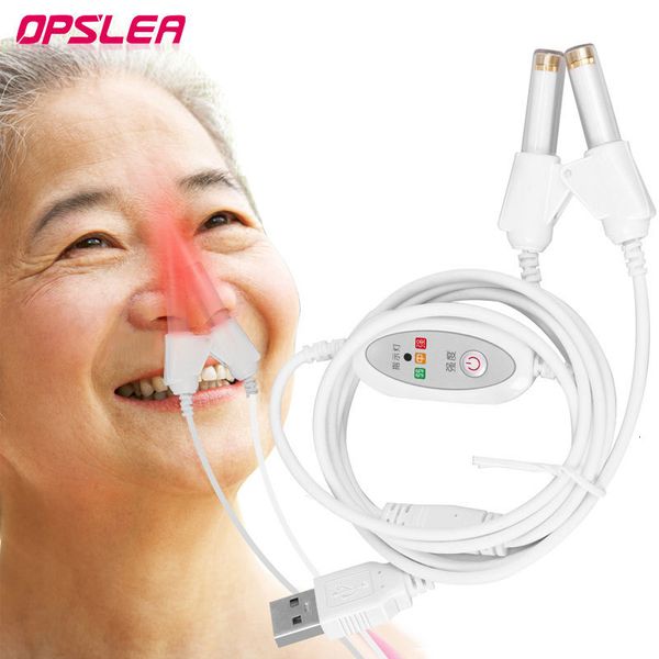 

other massage items rhinitis sinusitis 650nm laser therapy machine nose care bionase device treatment health drop usb 230109
