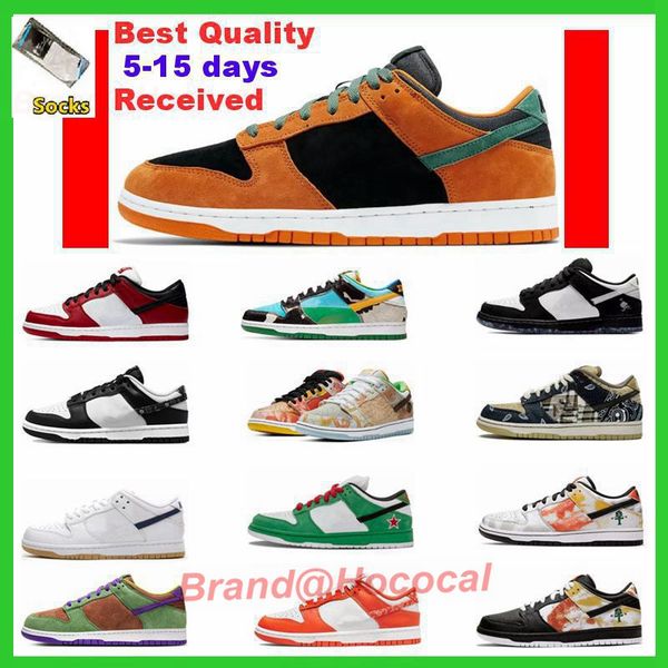 

unc running dunked shoes low chunky casual sneakers for men and women fashion kentucky university ho0925 red green bear syracuse hococal day