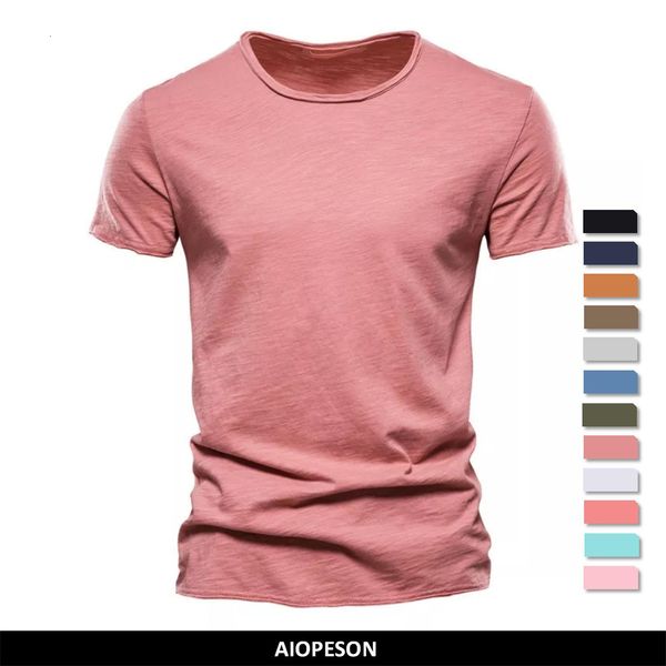 

men's tshirts 100 cotton tshirt casual soft fitness summer thin tshirts home clothes oneck short sleeve soild t shirt for 230110, White;black