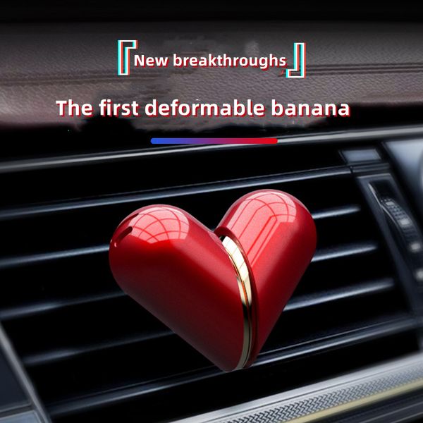 

car air outlet perfume room freshener aromatherapy creative rotary love auto supplies gift package balm
