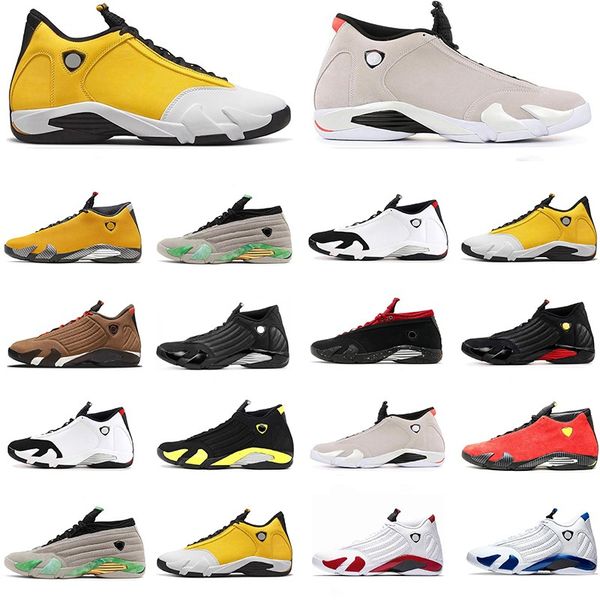 

14 mens jumpman basketball shoe sneaker hight cut retro ginger hyper royal candy cane black toe gym red desert sand winterized men sport wom