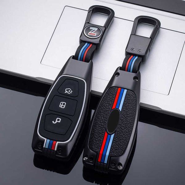 

cover for ford fiesta focus mondeo ecosport kuga fob remote case protector accessories holder shell keychain 0109