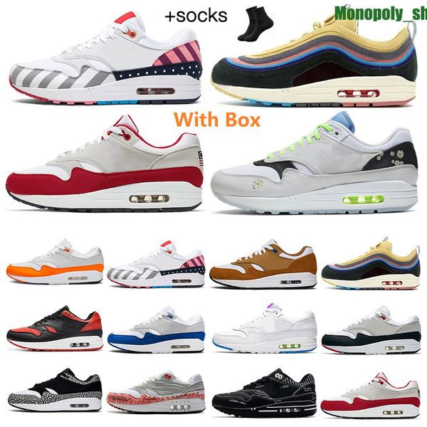 

running shoes socks patta waves 1 87 designer sneakers mens womens noise aqua monarch trainers kiss of death white gum brown sean wotherspoo