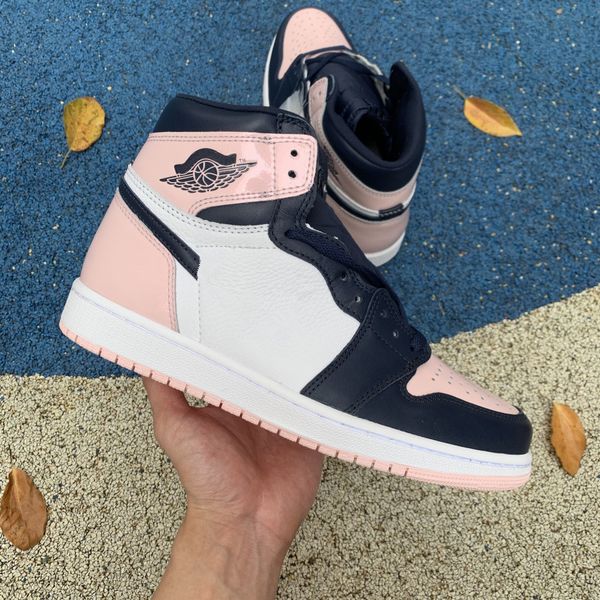 

1 high og se atmosphere basketball shoes men women designer shoes 1s white laser pink obsidian sports sneakers original quality come whit bo