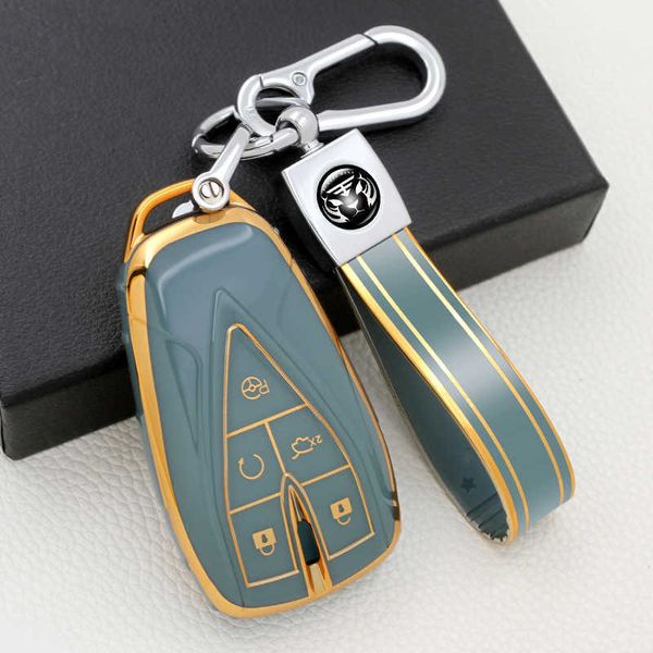 

tpu car case cover set for changan cs35plus cs55plus cs75plus 2019 2020 3 4 5 buttons s shell fob keychain accessories 0109
