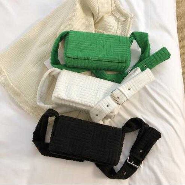 

evening bag women 2022 new retro suede towel material small square bag fashion s