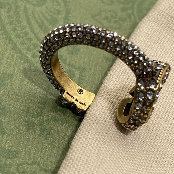 

fashion designer gold ring for women gift stones jewelry supply, Silver
