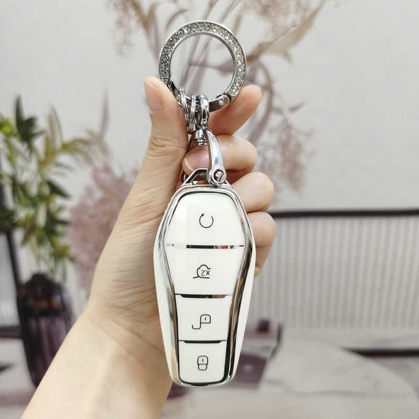 

tpu car case for byd song pro han ev max tang dm 2018 qin plus s cover protector shell skin holder keychain accessories 0109