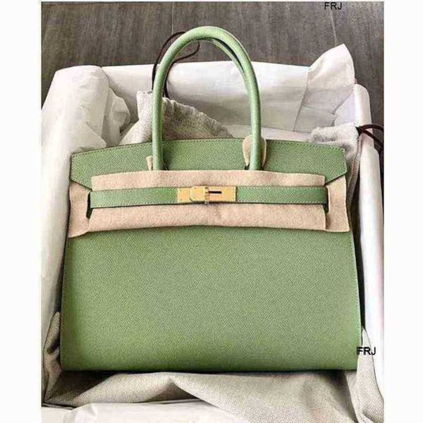 

designer birkin bags herme handbags emmas lychee pattern platinum bag leather hand kelys large capacity bride wedding female 2023 have logo