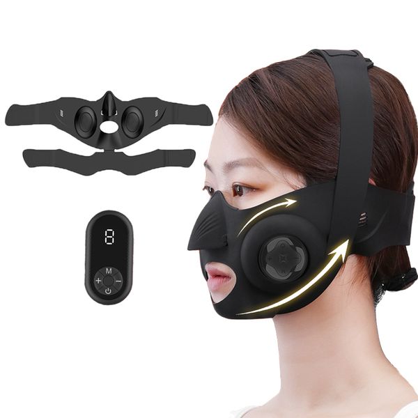 

face care devices electric v shaped thin slimming cheek up massager lifting machine v line lift belt therapy double chin reducer 230109