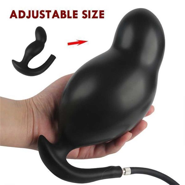 

massager anus dilator expandable super large inflatable big dildo pump prostate massage huge anal butt plug toys for women man gay