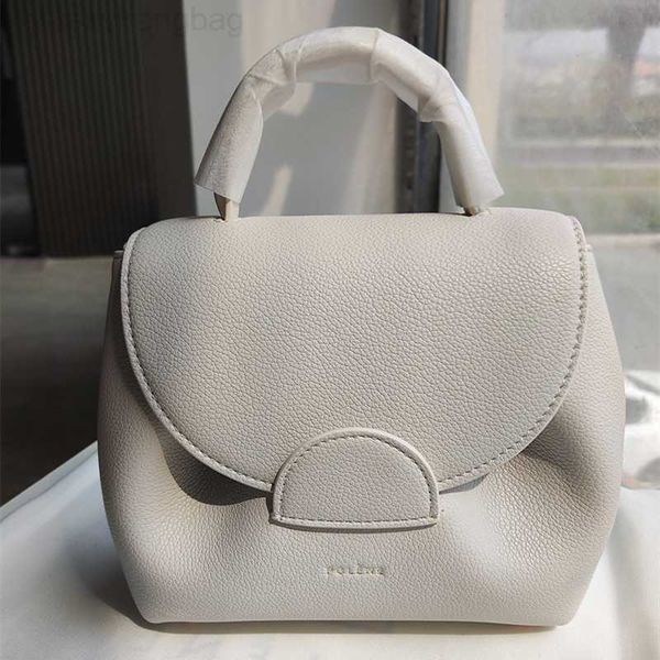 

leather polene designer bags luxury single shoulder crossbody numero dix half moon hobo classic tote clutch cyme purse 1nch