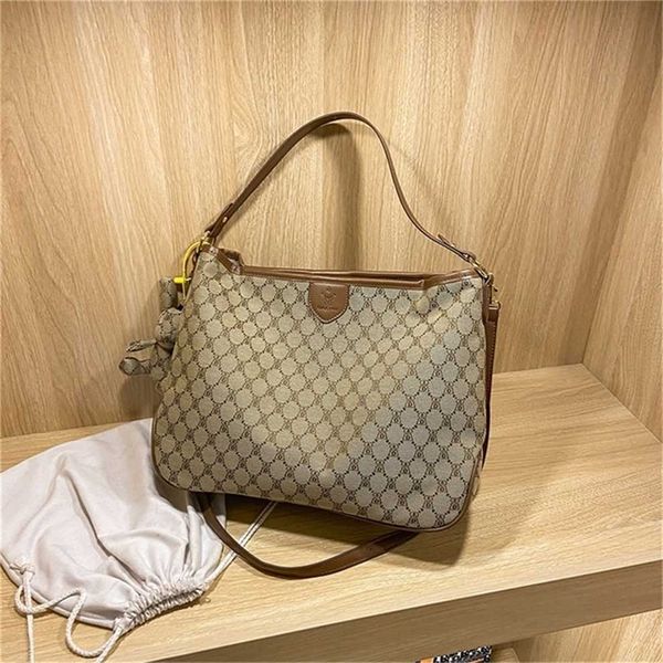 

designer bags 55% off sale large capacity underarm women's autumn french style texture single diagonal