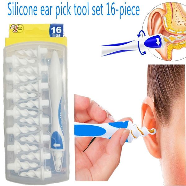 

other health beauty items ear cleaner 16 replacement tips pick easy wax remover spiral wax hearing aid care tools 230109