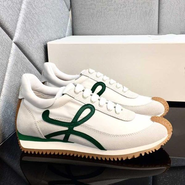 

2022 new fashion sneakers designer spanish designer women and men sneakers comfortable nonslip sole cowhide highquality 3544 with quality, Black