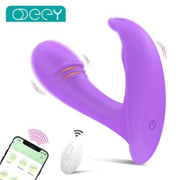 

massager wearable panty vibrator app remote control g spot clit panties vaginal stimulation rabbit vibrating toys for women