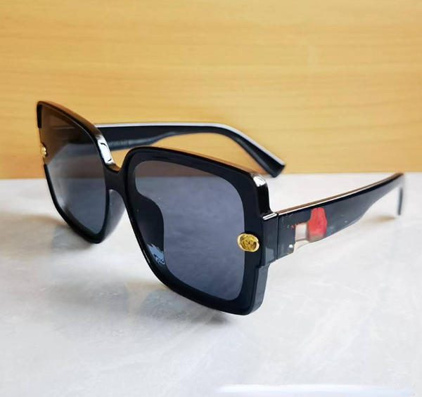 

designer women's uv protection to make big face thin-looking women's sunglasses women's summer sunglasses, White;black