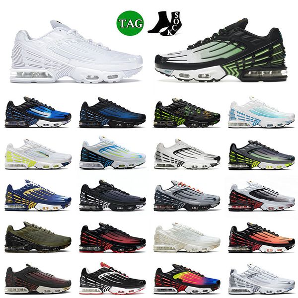 

tn 3 running sports shoes tns plus ghost green triple white laser blue obsidian tuned tn3 halloween og crimson red sports outdoor runners jo