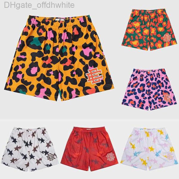 

fashion luxury ee men's shorts eric emanuel basic new york city skyline men women jog pants loose casual fitness muscle sports beach sh, White;black