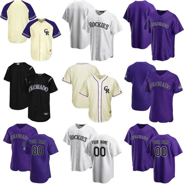 

custom jersey colorado''rockies''mens women youth 38 ryan castellani 2 yonathan daza 64 phillip diehl 21 kyle and baseba, Blue;black