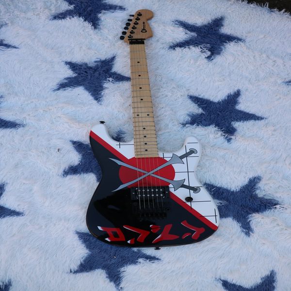 

sword maple fingerboard high-end pickup six-string electric guitar