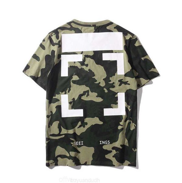 

fashion luxury men's offs designer shirts cotton loose t-shirts casual summer short sleeves oil painting tee x back print arrow women, White;black