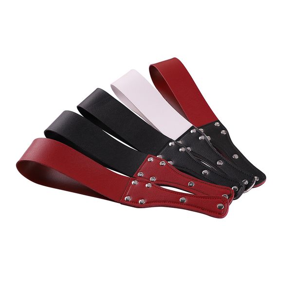 

diy tanks simple whip supplies leather spanking paddle whip toys for couples games accesoire camis, Black
