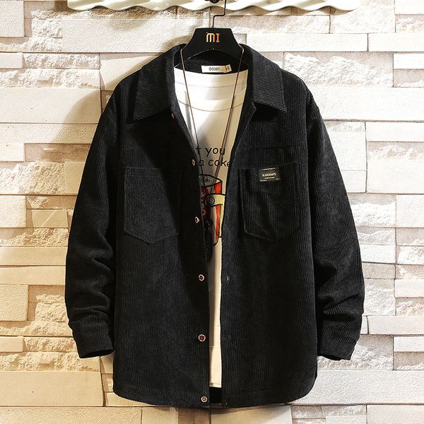 

men's casual shirts long sleeve punk loose japanese streetwear fashion 2023 hip hop black plus oversize  5xl 230110, White;black