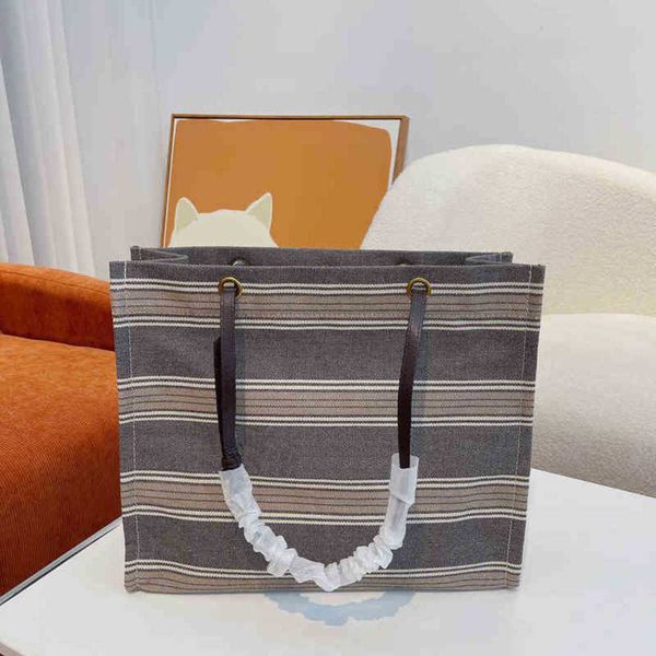 

luxury totes designer handbags women canvas the tote bags fashion classic large capacity stripes shoulder bag lady oversize purse