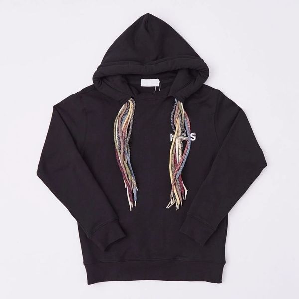 

warm hooded hoodies mens womens 100% cotton fashion streetwear pullover sweatshirts loose hoodies clothings, Black