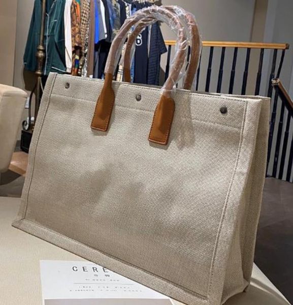 

2023 lady luxury designer totes bags women shopping bag large capacity three colors to choose rive print underarm bags